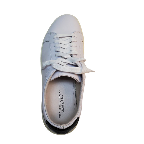 New The Mens Store at Bloomingdales Mens Shoes  Leather Lop top  Sneaker… - Picture 5 of 7